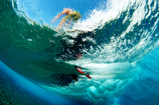 Shayne Nienaber Surfer Underwater